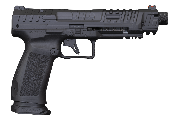 PISTOLET CANIK RIVAL CO2 C50 BLACK + 100 Billes Caoutchouc + Mallette