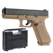 PISTOLET GLOCK 17 GEN5 FRENCH COYOTE 9mm PAK AVEC MALLETTE NOIRE